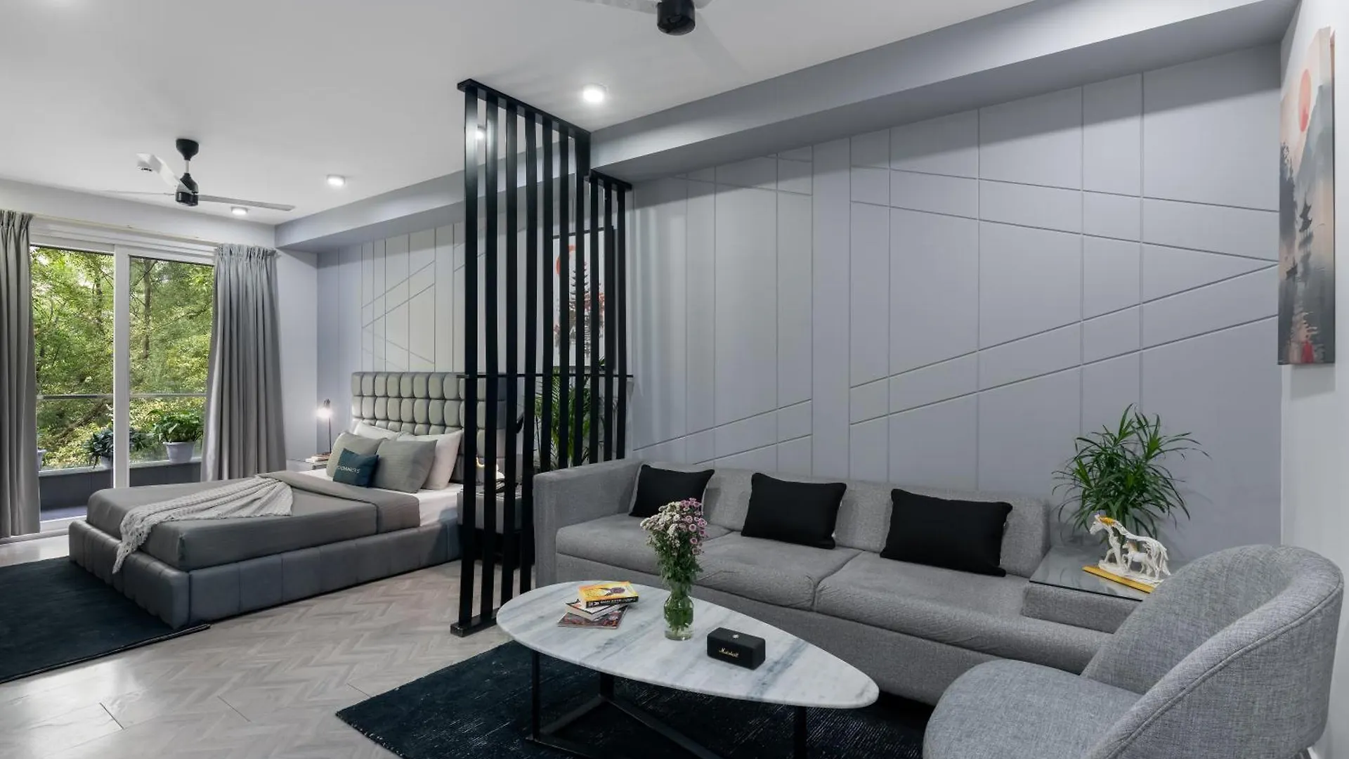 Bedchambers Luxurious Serviced Apartment In גורגאון הודו