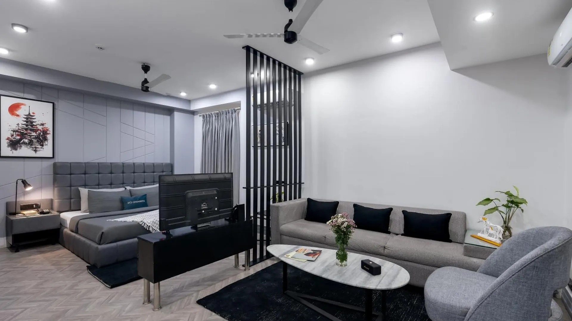Bedchambers Luxurious Serviced Apartment In גורגאון הודו
